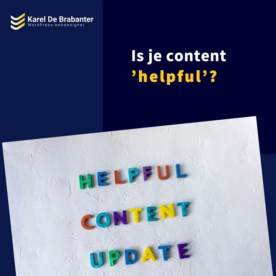 Google helpful content update