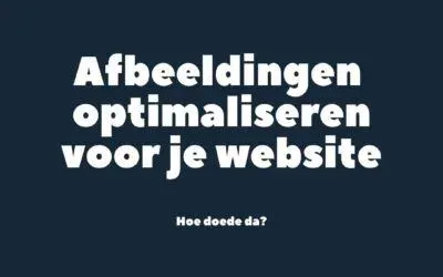 Afbeeldingen optimaliseren